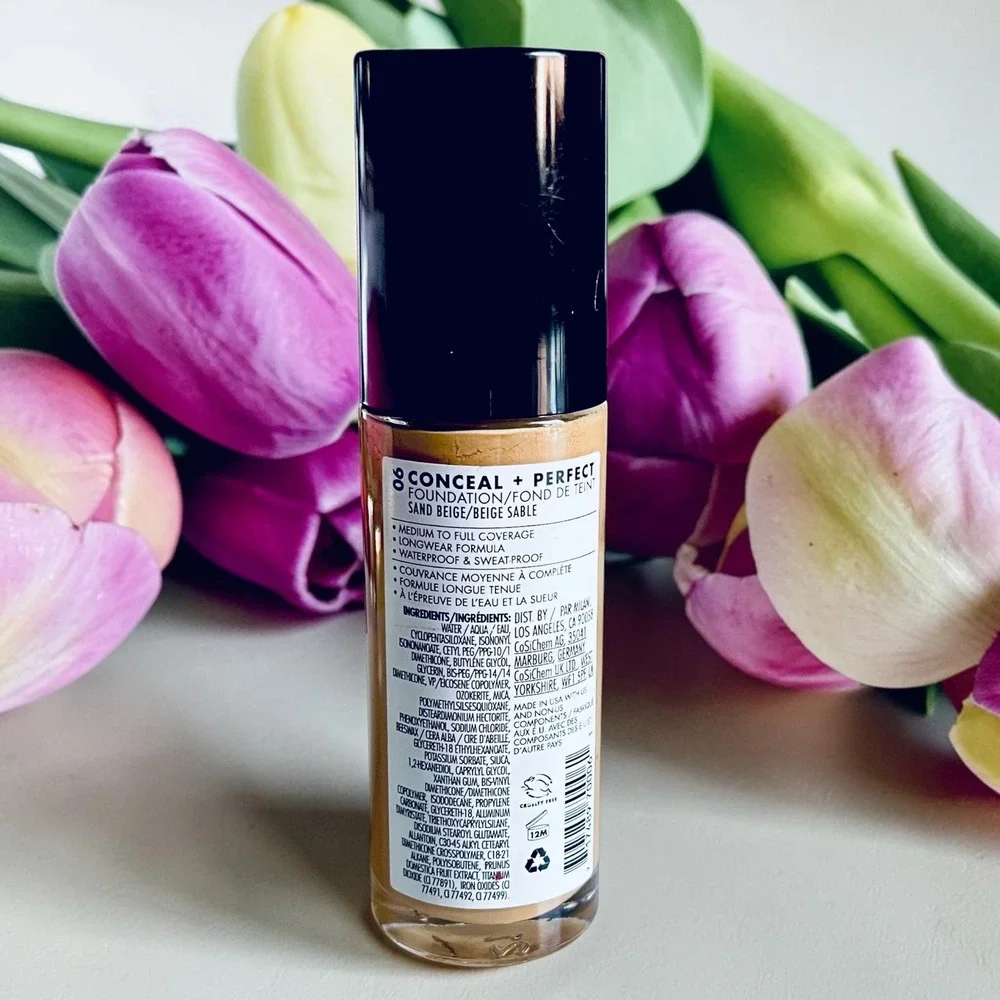 Milani Conceal + Perfect 2-In-1 Foundation + Concealer 1oz 06 Sand Beige